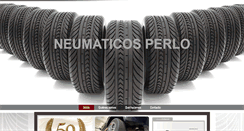 Desktop Screenshot of neumaticosperlo.com
